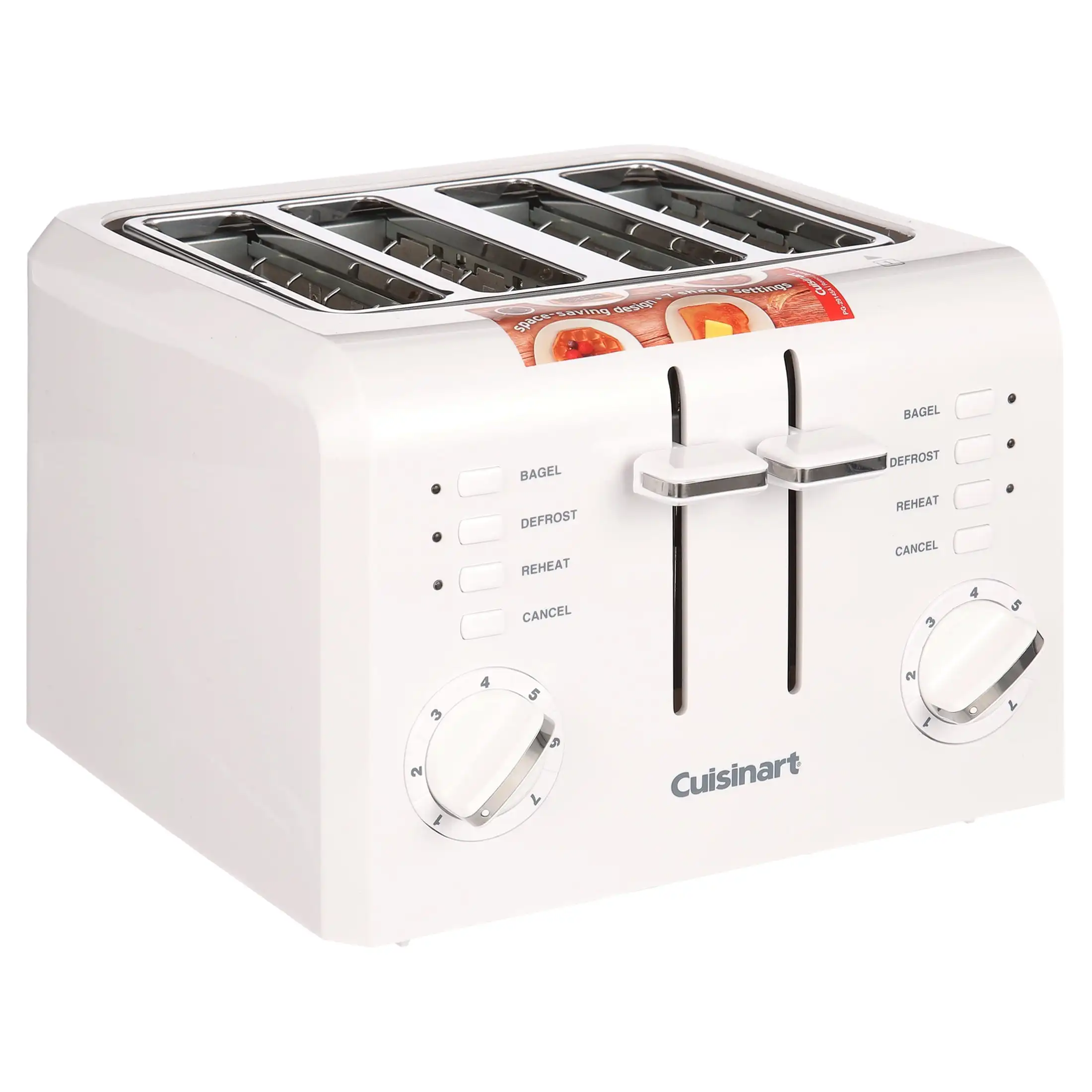 

Cuisinart Toasters 4 Slice Compact Plastic Toaster Toaster Oven Toaster Sandwich Maker