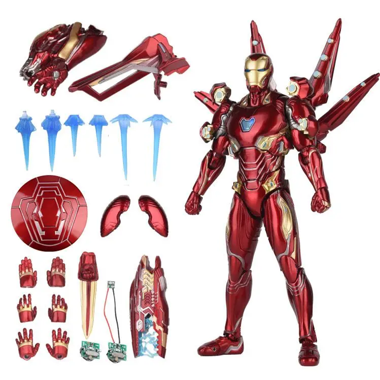 18cm Avengers Spiderman Action Figure Iron Man Handmade Model Toy Kid Birthday Gifts Moving Doll Model Spider Man SHFmk50
18cm Avengers Spiderman Action Figure Iron Man Handmade Model Toy Kid Birthday Gifts Moving Doll Model Spider Man SHFmk50