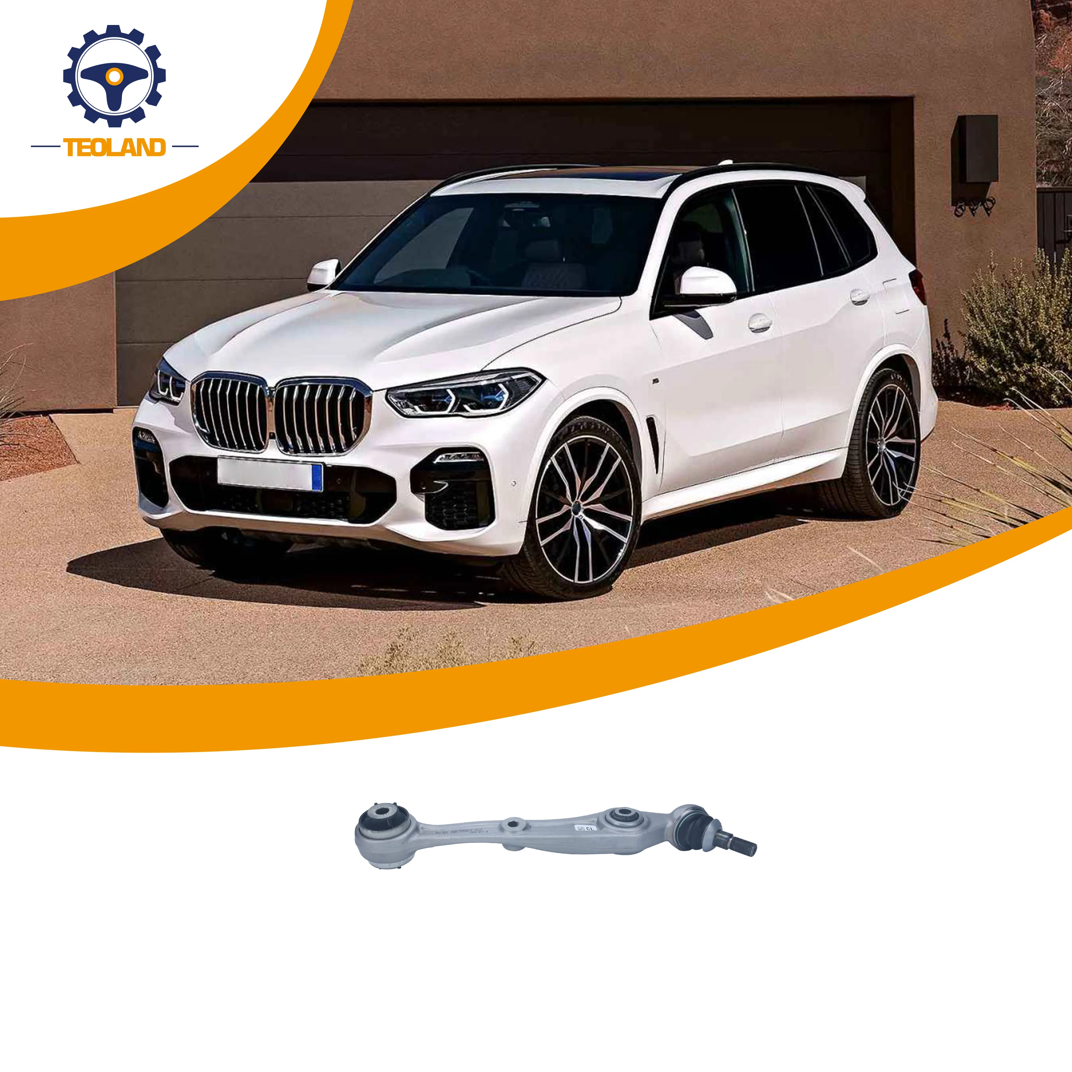 High Quality Car Parts Suspension System Front Lower Left Control Arm For 4 Convertible (F33, F83) X5 (G05,F95) 31106878081
High Quality Car Parts Suspension System Front Lower Left Control Arm For 4 Convertible (F33, F83) X5 (G05,F95) 31106878081