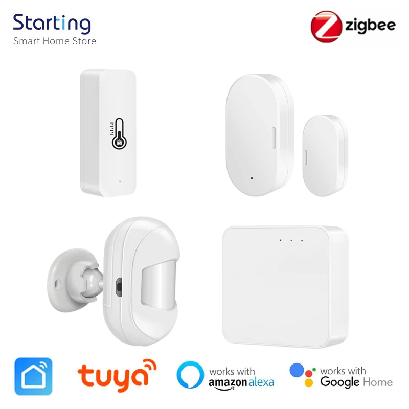 Датчик температуры и влажности ZigBee, для умного дома, для дверей, шлюза ZigBee, работает с голосовым помощником Alexa, Google Home
Датчик температуры и влажности ZigBee, для умного дома, для дверей, шлюза ZigBee, работает с голосовым помощником Alexa, Google Home