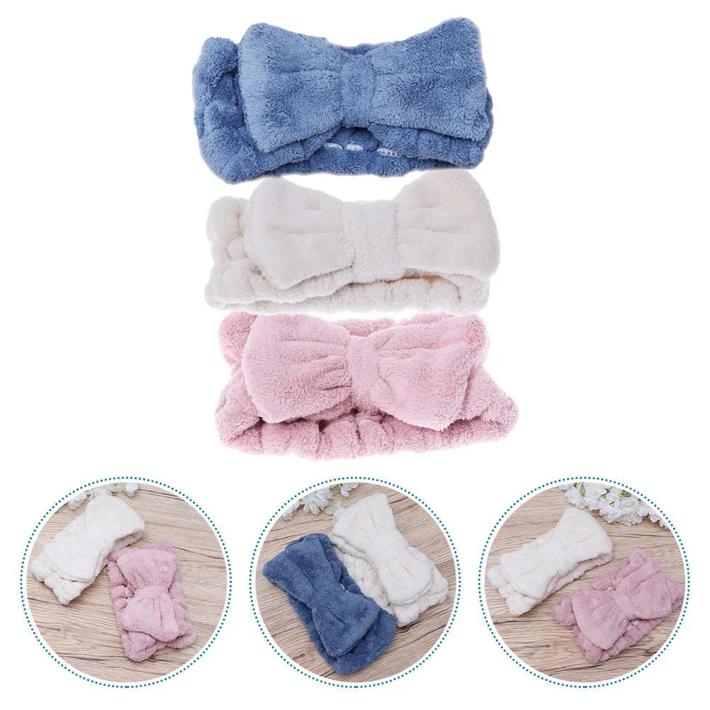 3 Pcs Headscarf Makeup Headband Face Wash Hair Tie Girl Scrunchies Washing Ties Home Use Hairbands Wraps Miss Women's
3 Pcs Headscarf Makeup Headband Face Wash Hair Tie Girl Scrunchies Washing Ties Home Use Hairbands Wraps Miss Women's