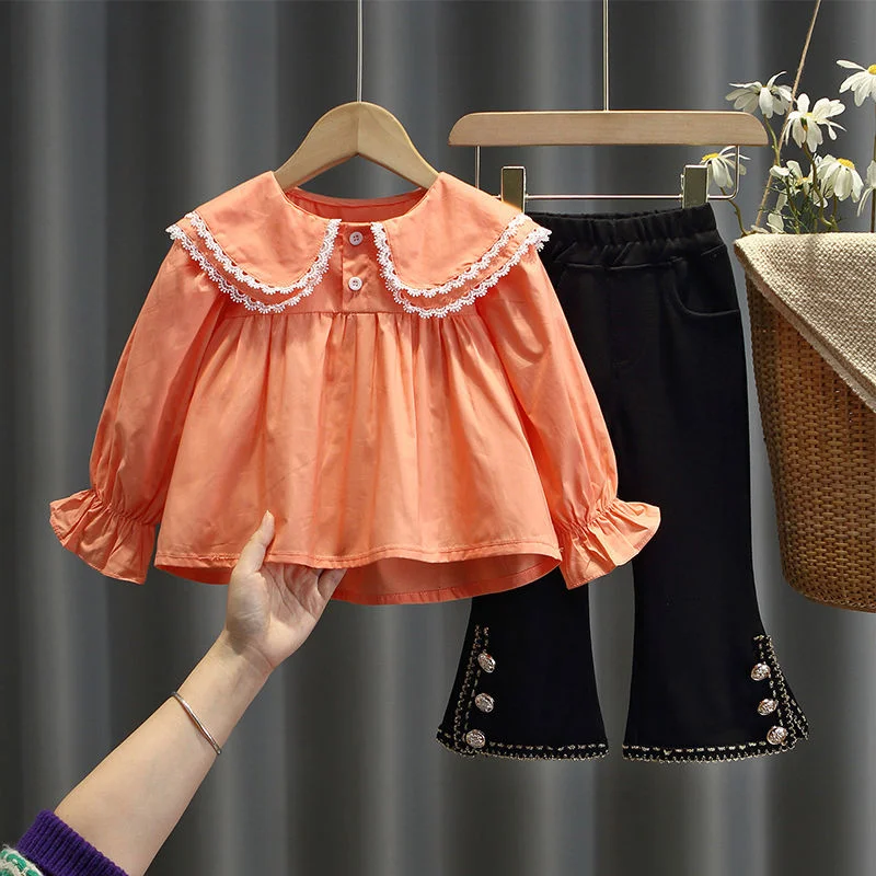 2023 toddler baby clothing suit baby girl clothing suit shirt+pants 2-piece child girl spring clothes
2023 toddler baby clothing suit baby girl clothing suit shirt+pants 2-piece child girl spring clothes