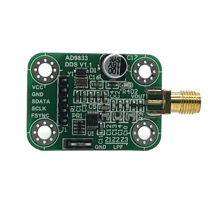 AD9833 Module DDS Module Provides Test Procedures for Sine/square/triangle Wave Signal Generator
AD9833 Module DDS Module Provides Test Procedures for Sine/square/triangle Wave Signal Generator