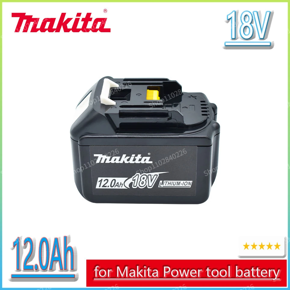 Makita 18V 12.0Ah Rechargeable Battery ,For Makita BL1830 BL1830B BL1840 BL1840B BL1850 BL1850B Power Tools Battery 
Makita 18V 12.0Ah Rechargeable Battery ,For Makita BL1830 BL1830B BL1840 BL1840B BL1850 BL1850B Power Tools Battery