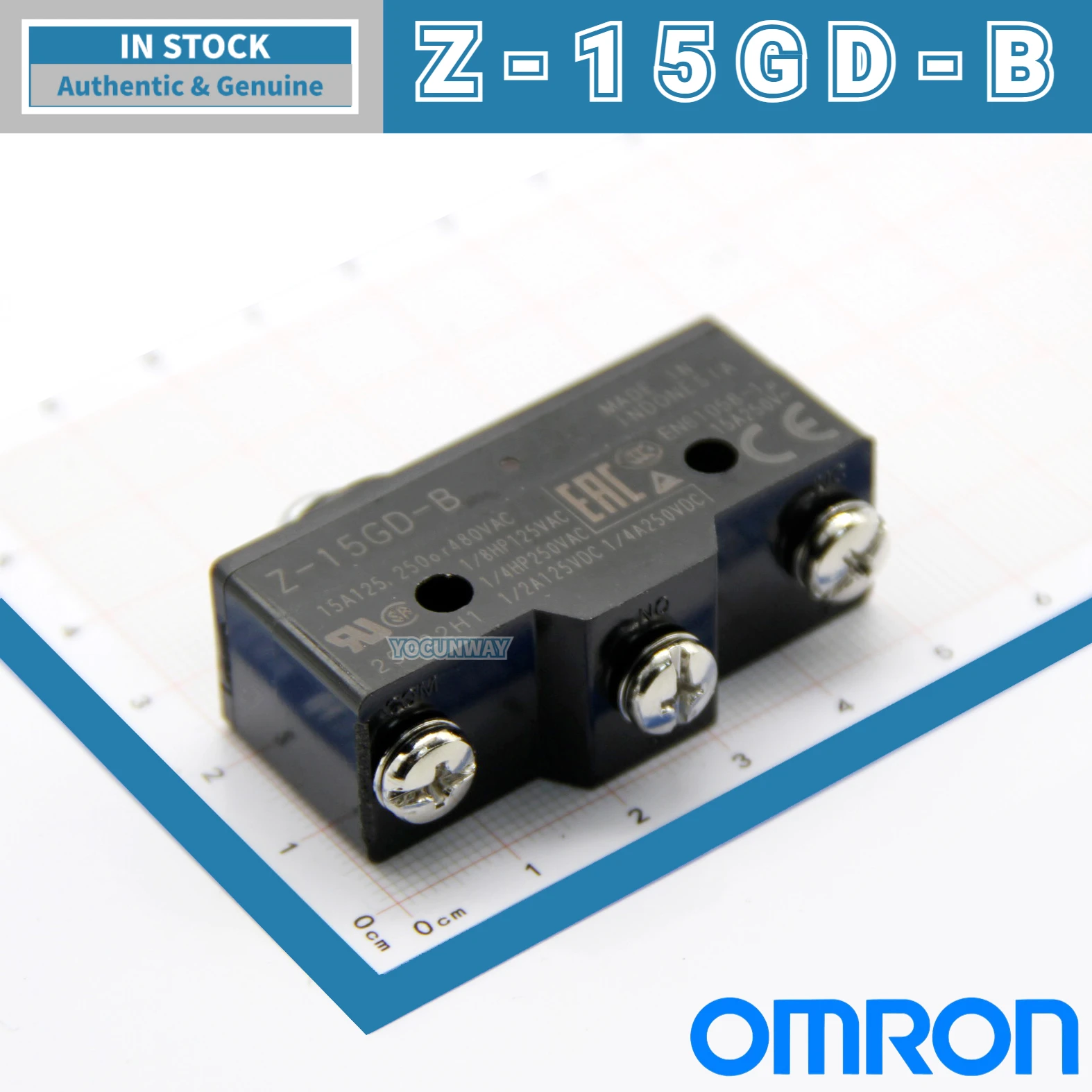 New Authentic Original OMRON Micro Switch Z-15G-B 15GD-B 15GQ21-B 15GQ22-B 15GQ-B 15GS-B 15GW2-B 15GW22-B 15HW78-B
New Authentic Original OMRON Micro Switch Z-15G-B 15GD-B 15GQ21-B 15GQ22-B 15GQ-B 15GS-B 15GW2-B 15GW22-B 15HW78-B