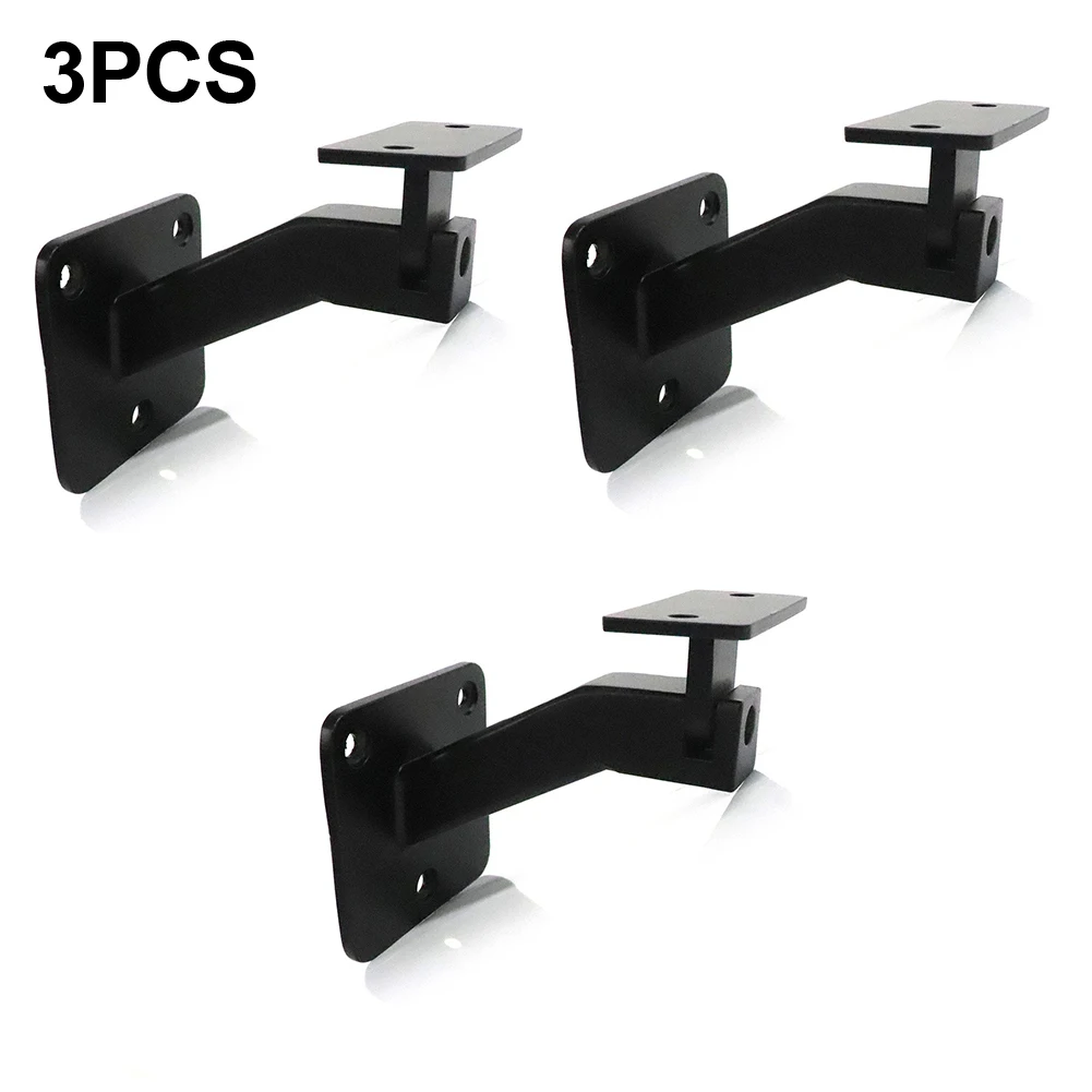 3Pcs Black Adjustable Handrail Brackets for Stairway Hardware Railing Brackets Handrail Holders Iron
3Pcs Black Adjustable Handrail Brackets for Stairway Hardware Railing Brackets Handrail Holders Iron
