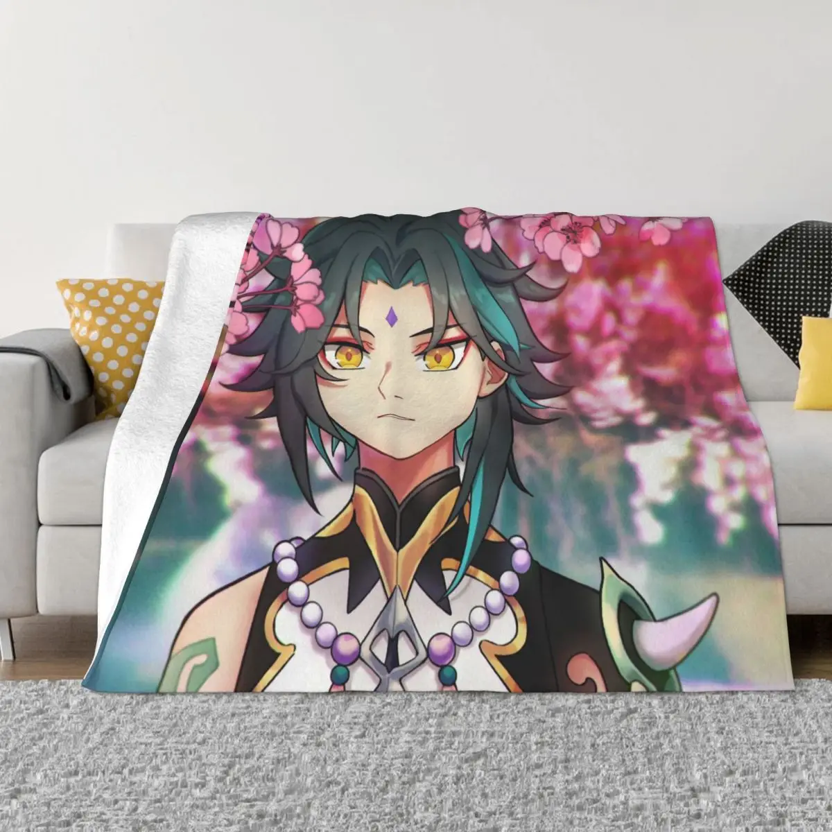 Xiao Genshin Impact Blanket Winter Warmth Anti-pilling Flannel Throw Blankets for Bedroom Sofa Blankets
Xiao Genshin Impact Blanket Winter Warmth Anti-pilling Flannel Throw Blankets for Bedroom Sofa Blankets