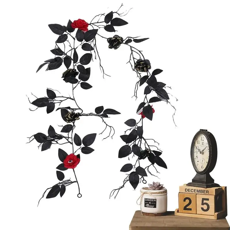 Black Leaf Garland Decor Halloween Black Leaves With Red Rose 5.6feet Artificial Decor Maple Leaf Garland DIY Fake Garland
Black Leaf Garland Decor Halloween Black Leaves With Red Rose 5.6feet Artificial Decor Maple Leaf Garland DIY Fake Garland
