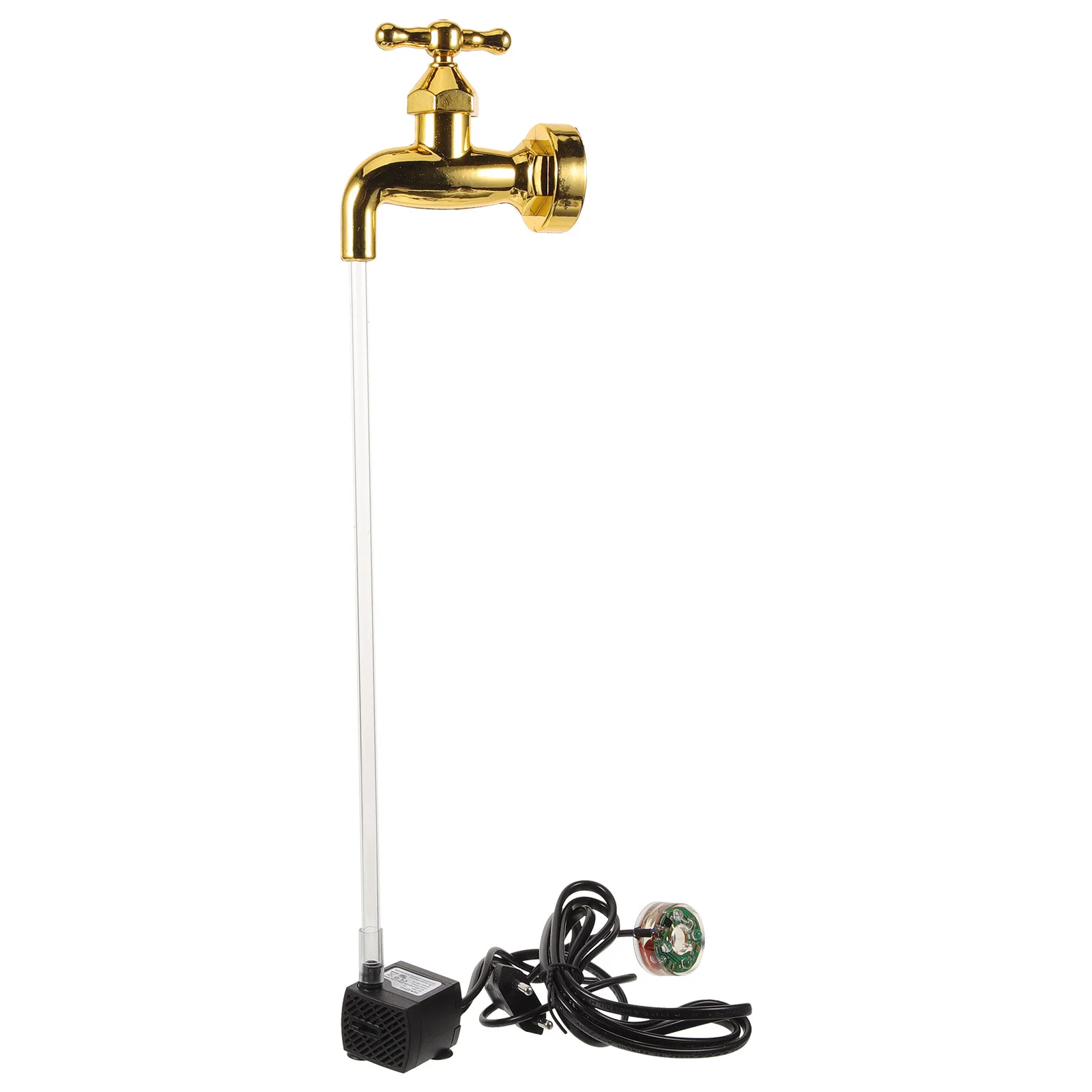 of Invisible Flowing Water Fountain Courtyard Art Decor Floating Tap Fountain Garden Decor DIY Garden Yard(EU Plug)
of Invisible Flowing Water Fountain Courtyard Art Decor Floating Tap Fountain Garden Decor DIY Garden Yard(EU Plug)