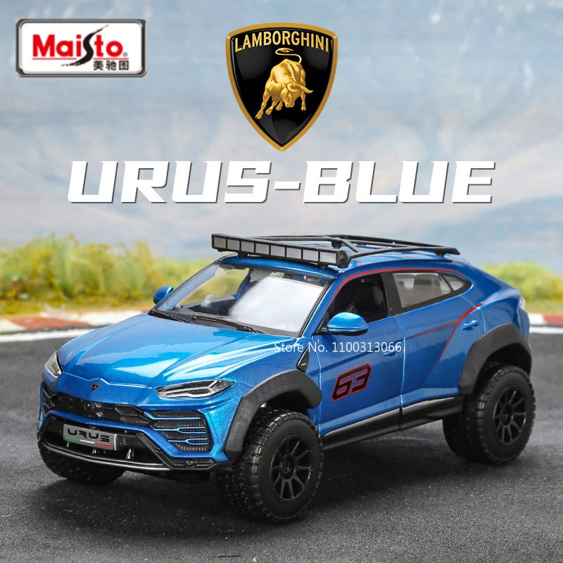 Maisto 1:24 Lamborghini URUS SUV Model Car Toy Alloy Diecast Toy Sports Car Off-road Vehicles Car Model for Child Birthday Gifts
Maisto 1:24 Lamborghini URUS SUV Model Car Toy Alloy Diecast Toy Sports Car Off-road Vehicles Car Model for Child Birthday Gifts