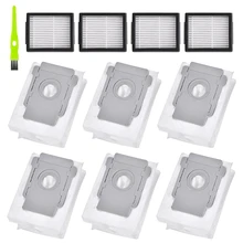 6 Vacuum Cleaner Bags + 4 HEPA Filters, For Compatible With For Irobot Roomba I7 I7 + J7 J7 + I3 I3 + I4 I4 + I6 I6 + S9
6 Vacuum Cleaner Bags + 4 HEPA Filters, For Compatible With For Irobot Roomba I7 I7 + J7 J7 + I3 I3 + I4 I4 + I6 I6 + S9