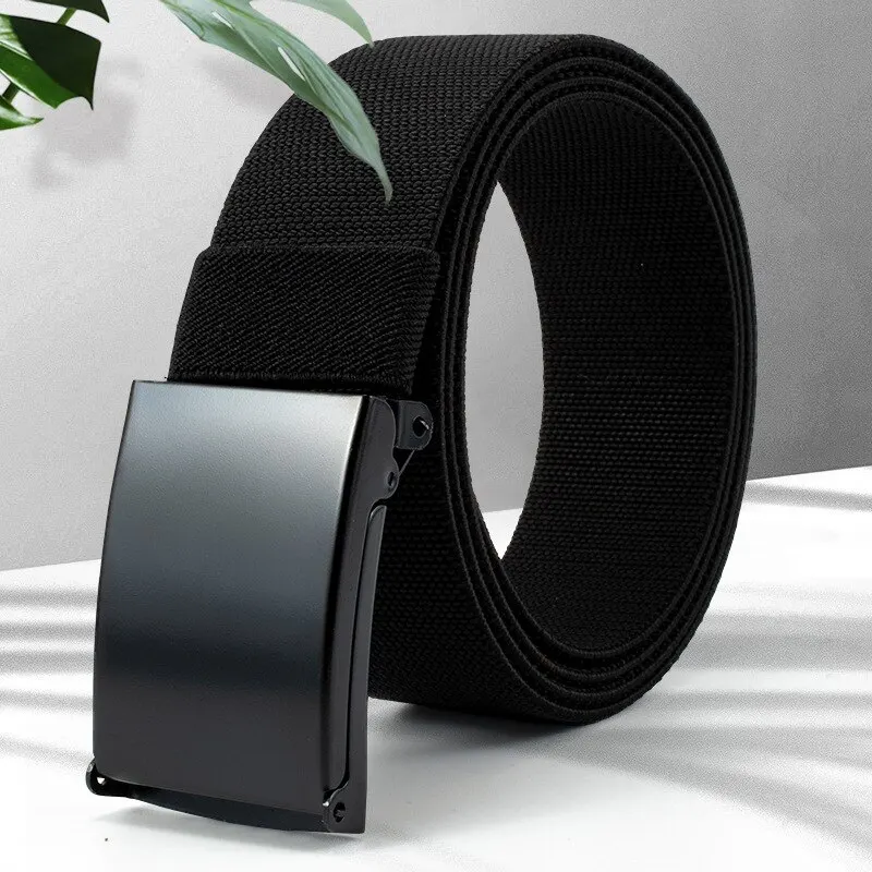 Ceinture réglable en toile de coton unisexe pour hommes et femmes Ceinture réglable en toile de coton unisexe pour hommes et femmes