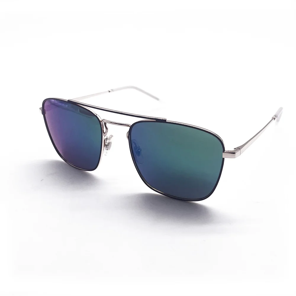 

Оправа для очков Y2k аксессуары для очков женские солнцезащитные очки летние линзы для мужчин популярная одежда сине-зеленый градиент UV400 3588