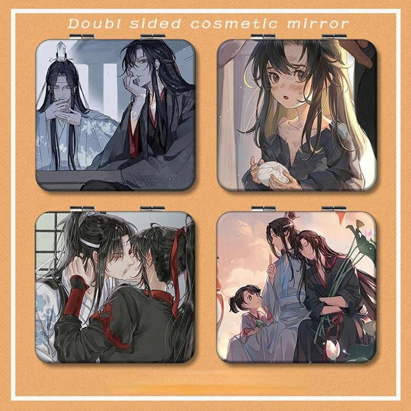 Mo Dao Zu Shi Cosmetic Mirror Lan Wangji Wei Wuxian Printing Folding Make-up Mirror Double Sided Mini Touch-up Mirrors Girls
Mo Dao Zu Shi Cosmetic Mirror Lan Wangji Wei Wuxian Printing Folding Make-up Mirror Double Sided Mini Touch-up Mirrors Girls