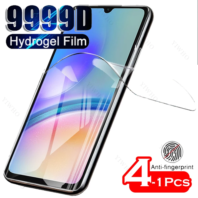 4-1 шт. Защитная передняя Гидрогелевая пленка для Samsung Galaxy A05s, A 05 S, защита экрана, Защитная прозрачная пленка, не закаленное стекло
4-1 шт. Защитная передняя Гидрогелевая пленка для Samsung Galaxy A05s, A 05 S, защита экрана, Защитная прозрачная пленка, не закаленное стекло