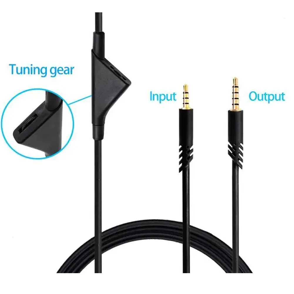 For Astro A40/A40TR Headset Cable With Volume Control Replacement Cable Headset Replace Cable Game Headphones,
For Astro A40/A40TR Headset Cable With Volume Control Replacement Cable Headset Replace Cable Game Headphones,