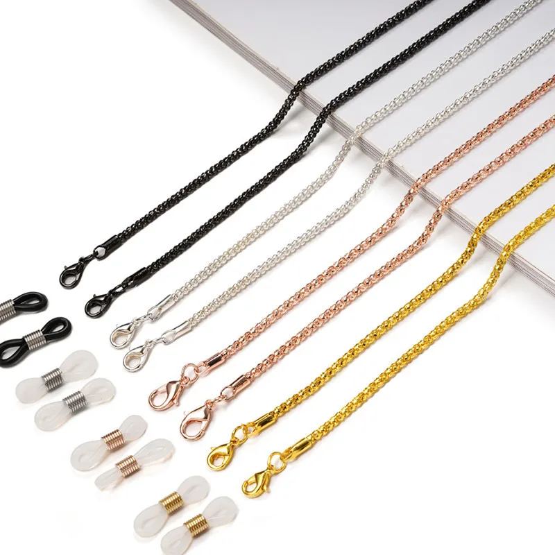 Metal Glasses Chain Hollow Glasses Lanyard Non-slip Anti-drop Rope Sunglasses Lanyard for Women Men
Metal Glasses Chain Hollow Glasses Lanyard Non-slip Anti-drop Rope Sunglasses Lanyard for Women Men