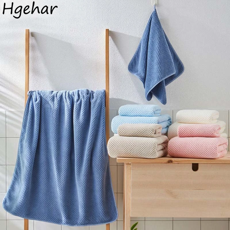 

35x75cm Face Towels Water Absorbent Washcloth Home Hair Portable Soft Plain Comfortable Clean Quick Drying Hotel Skin-Friendly