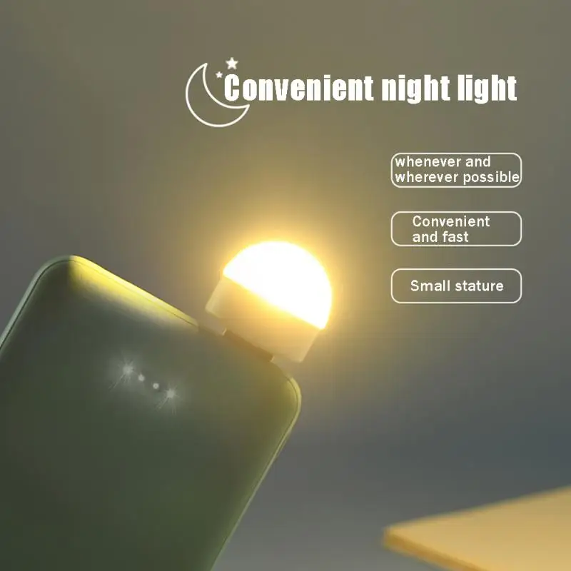 Night Light Mini LED Night Light USB Plug Lamp USB Book Lights Small Round Reading Eye Protection Lamps
Night Light Mini LED Night Light USB Plug Lamp USB Book Lights Small Round Reading Eye Protection Lamps