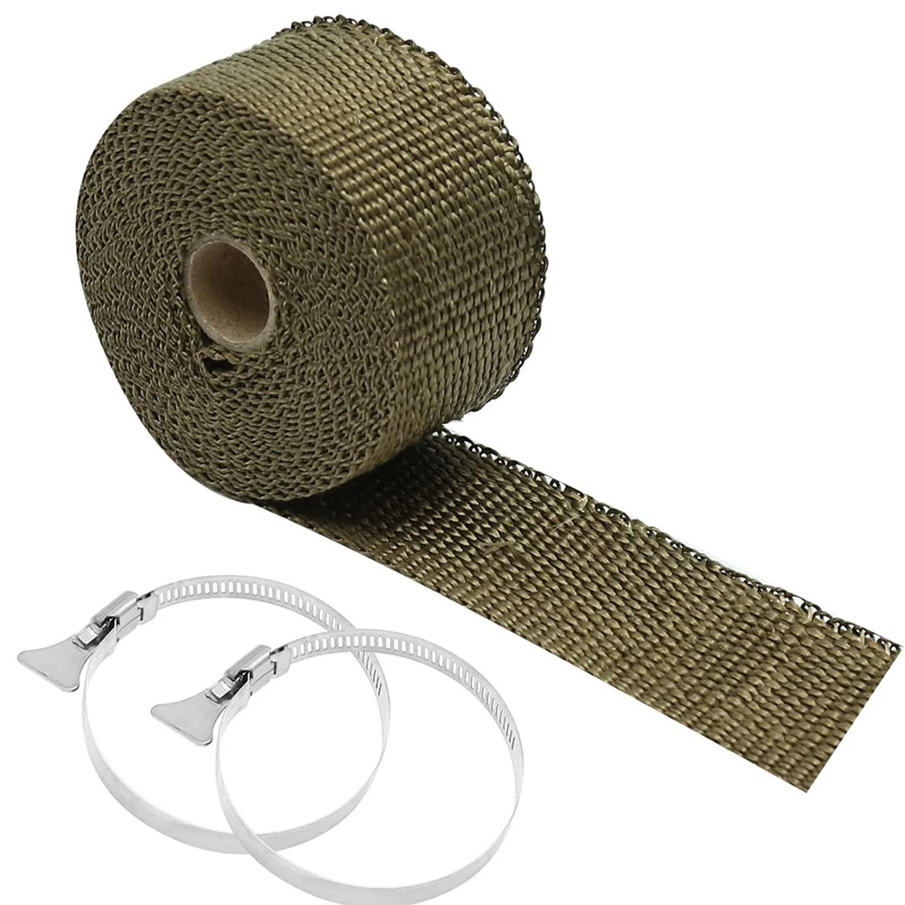DIY Tent Stove Fireproof Ribbon With Adjustable 2 Clamps Exhaust Insulation Wrapping Gear Stove Tube Fireproof Pipe Wrap 5m*5cm
DIY Tent Stove Fireproof Ribbon With Adjustable 2 Clamps Exhaust Insulation Wrapping Gear Stove Tube Fireproof Pipe Wrap 5m*5cm