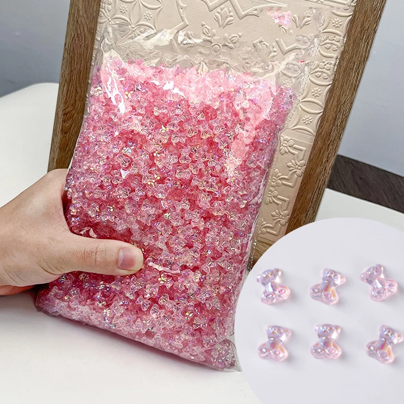 8*9mm 3D Aurora Bear Nail Art Decoration 100Pcs/Bag Kawaii Resin Bear Nail Rhinestone Flat-Back Aurora Bear Nail Parts*
8*9mm 3D Aurora Bear Nail Art Decoration 100Pcs/Bag Kawaii Resin Bear Nail Rhinestone Flat-Back Aurora Bear Nail Parts*