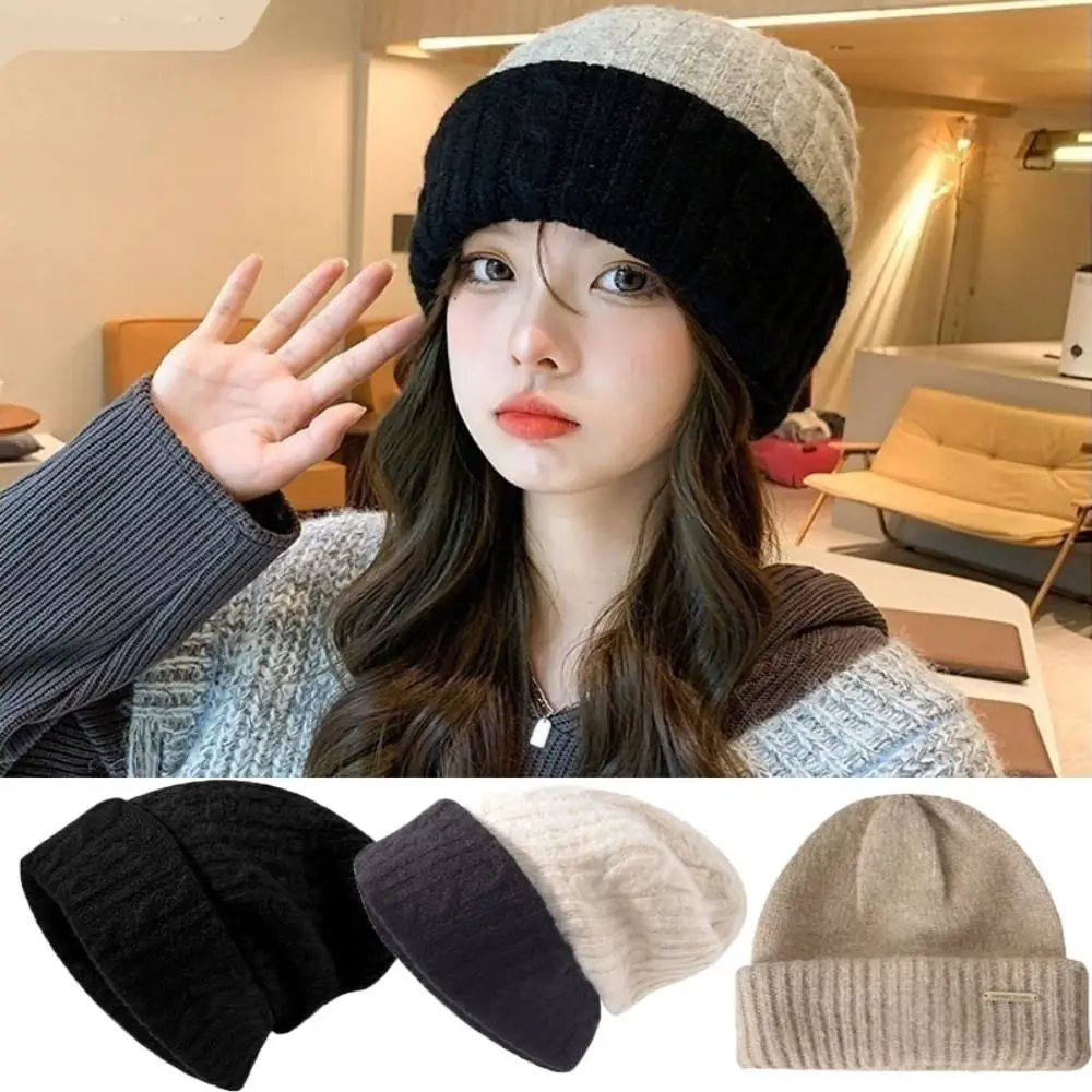 Unisex Winter Warm Hats High Quality Windproof Solid Color Wool Knitted Hats Casual Stacking Hats Women Warm Hats
Unisex Winter Warm Hats High Quality Windproof Solid Color Wool Knitted Hats Casual Stacking Hats Women Warm Hats