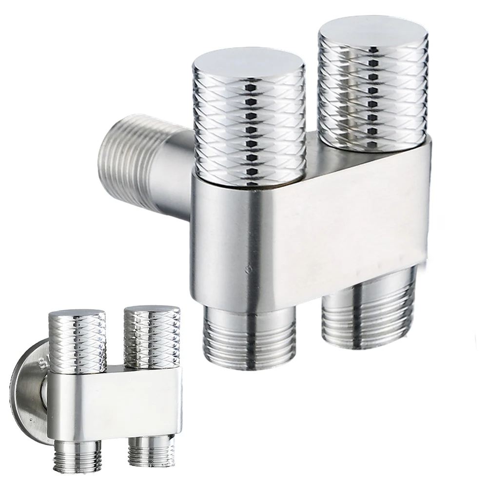 G1/2 1 In Two Out Double Control Washing Machine Faucet Toilet Triangle Valve Triangle Valve Washing Machine Toilet Stop Valve
G1/2 1 In Two Out Double Control Washing Machine Faucet Toilet Triangle Valve Triangle Valve Washing Machine Toilet Stop Valve