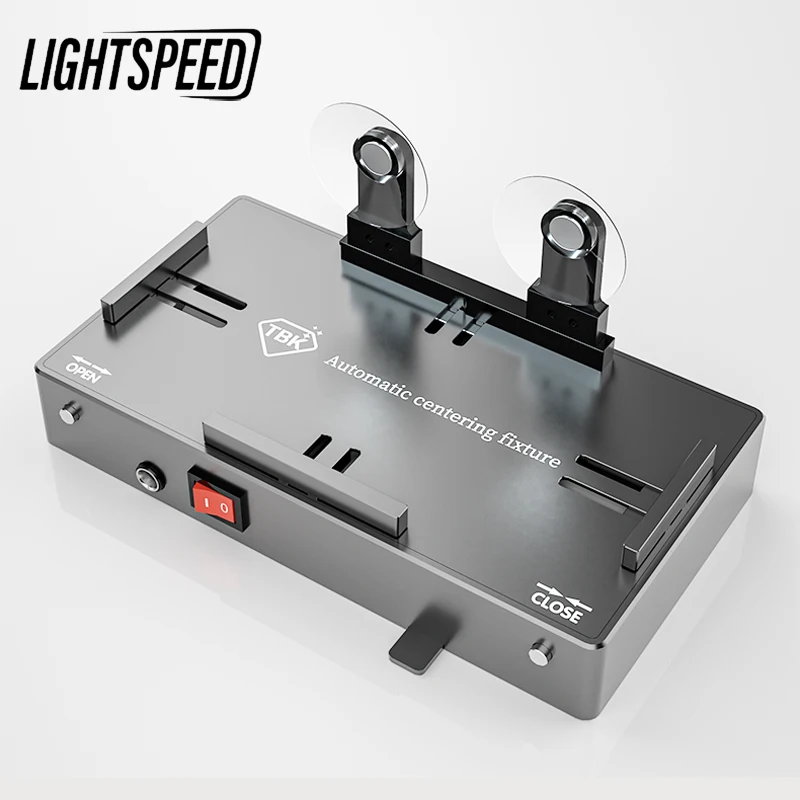 TBK Automatic Centering Fixture Positioning Alignment Mold Screen Repair Tool for Mobile Phone LCD Suction Cup Clamp
TBK Automatic Centering Fixture Positioning Alignment Mold Screen Repair Tool for Mobile Phone LCD Suction Cup Clamp
