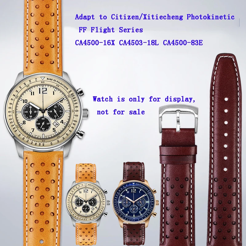 Кожаный ремешок для часов Citizen photokinetic FF flight series CA4500/ CA4505, ремешок для наручных часов, 22 мм
Кожаный ремешок для часов Citizen photokinetic FF flight series CA4500/ CA4505, ремешок для наручных часов, 22 мм