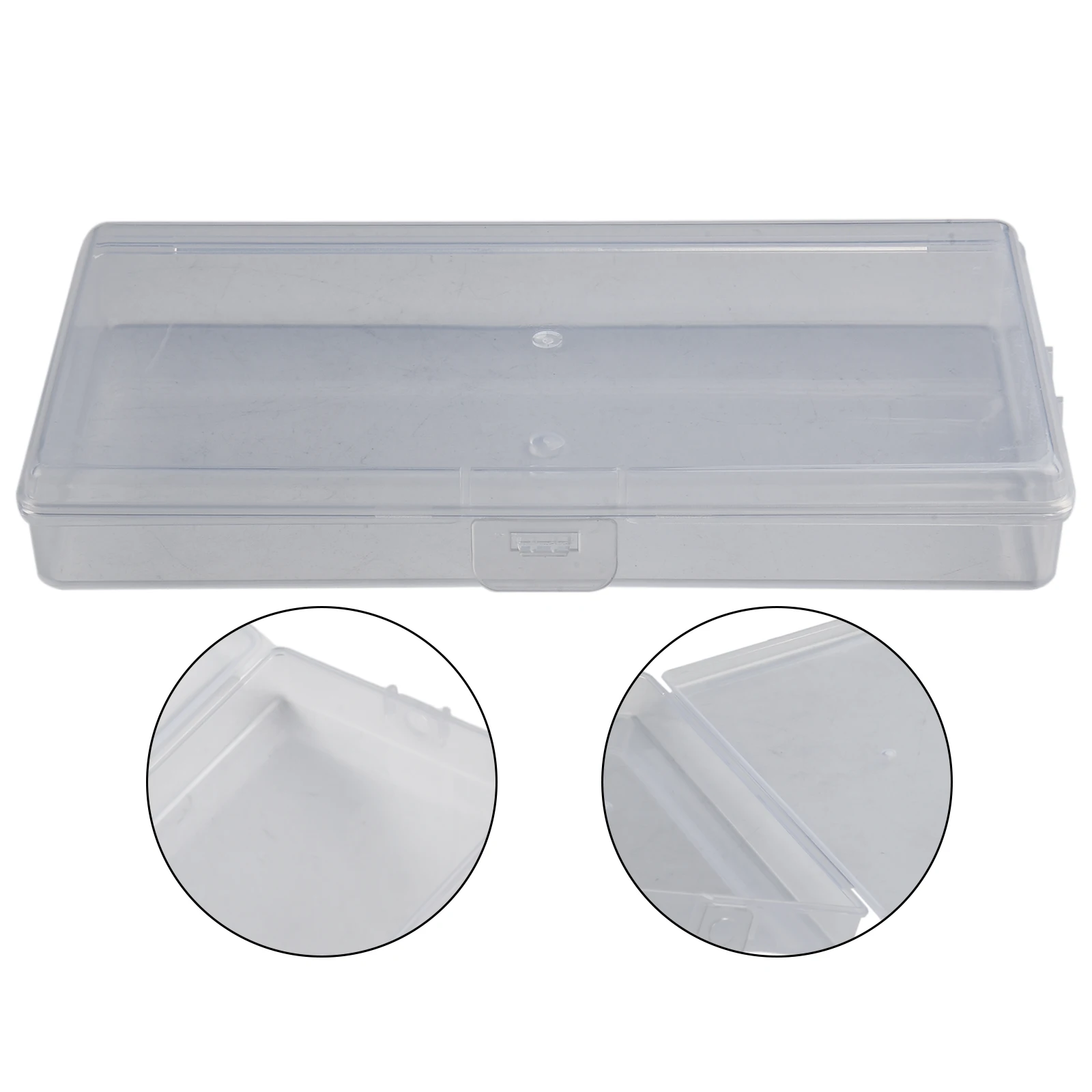 3pcs 14.8x7.8x1.8cmTransparent PP DIY Rectangle Storage Box Jewelry Screw Holder Case Organizer For Storing Earrings Necklaces
3pcs 14.8x7.8x1.8cmTransparent PP DIY Rectangle Storage Box Jewelry Screw Holder Case Organizer For Storing Earrings Necklaces