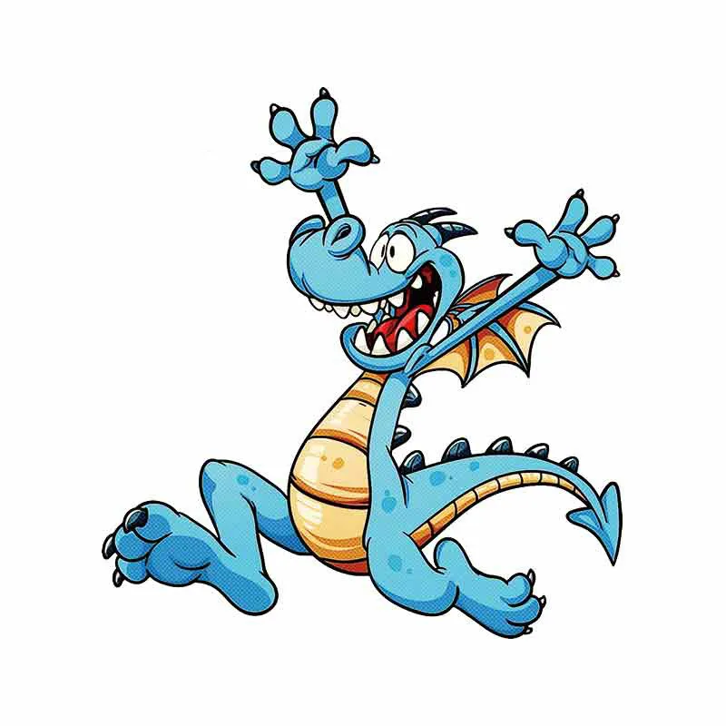 Interesting Blue Dinosaur Animal Cool Car Stickers PVC High Quality Bumper Body Windows Decoration Sunscreen Exquisite Decals 
Interesting Blue Dinosaur Animal Cool Car Stickers PVC High Quality Bumper Body Windows Decoration Sunscreen Exquisite Decals