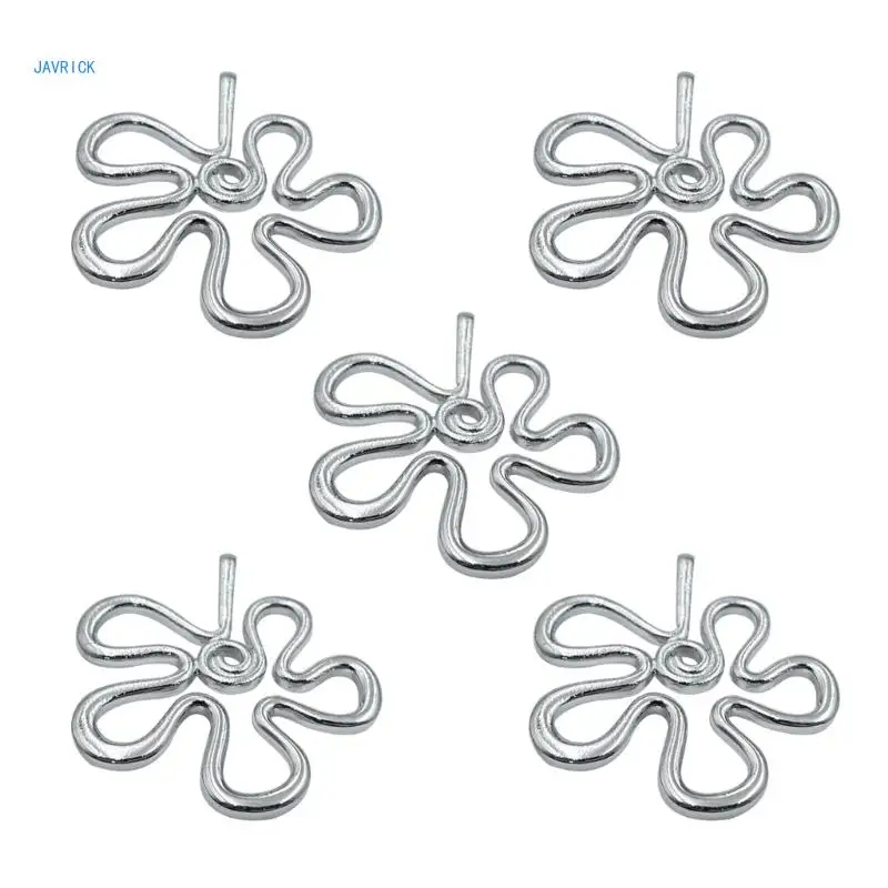 5-Piece Flower Crafting Jewelry Finding Making Accessories Flower Pendant DIY Necklace Bracelet Supplies for DIY Jewelry
5-Piece Flower Crafting Jewelry Finding Making Accessories Flower Pendant DIY Necklace Bracelet Supplies for DIY Jewelry