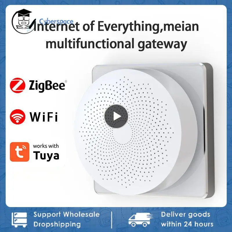 

Multifunctional Gateway Update Version 2 Hub Alarm System Intelligent Online Radio Night Light Bell Smart Home Hub