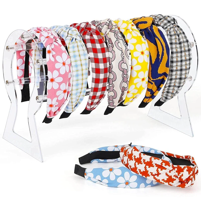 Acrylic Headband Display Stand Transparent Watch and Necklace Counter Display Stand Headwear Organizer Hair Band Storage Rack
Acrylic Headband Display Stand Transparent Watch and Necklace Counter Display Stand Headwear Organizer Hair Band Storage Rack