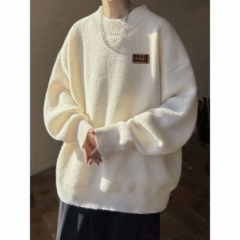Korean style autumn and winter street men and women trend retro personality lazy round neck sweater couple loose casual knitted
Korean style autumn and winter street men and women trend retro personality lazy round neck sweater couple loose casual knitted