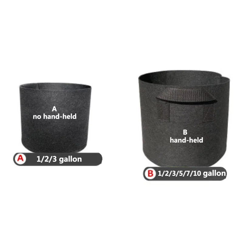 Planting Grow Bags Non-Woven Fabric Pots With Handles eco friendly beauty planting bag tree bag growth flower pot
Planting Grow Bags Non-Woven Fabric Pots With Handles eco friendly beauty planting bag tree bag growth flower pot
