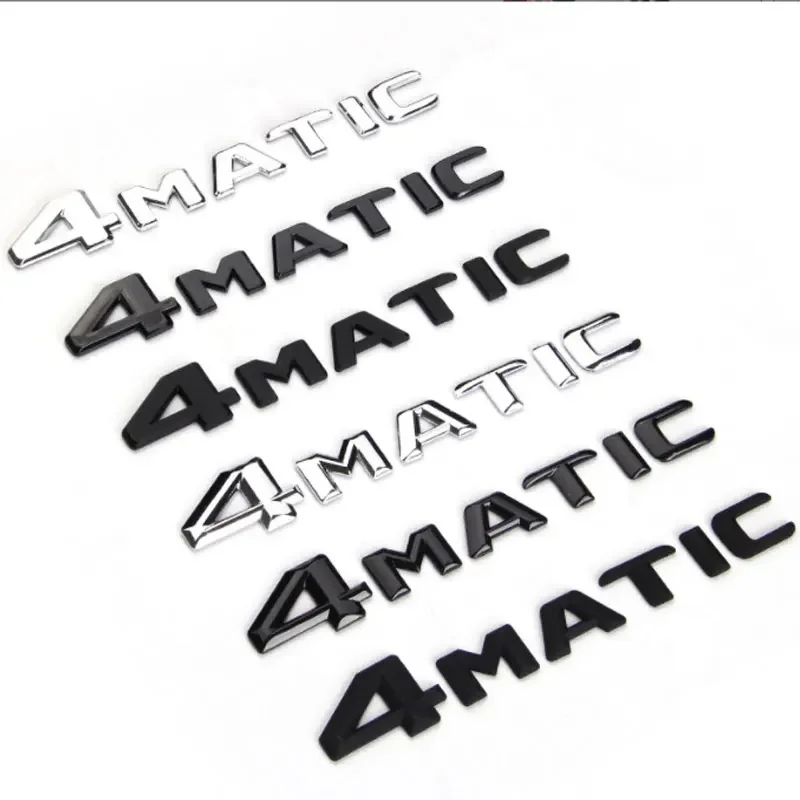 4MATIC letter emblem car stickers for Mercedes-Benz series refit accessories new old 4-wheel drive trunk decorate logo label
4MATIC letter emblem car stickers for Mercedes-Benz series refit accessories new old 4-wheel drive trunk decorate logo label
