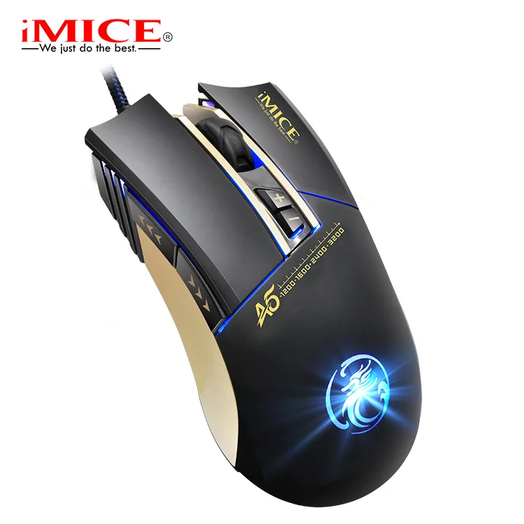 USB Wired Gaming Mouse 7 Button Macro Programmable RGB Light Luminous 3200 DPI Adjustable Office PC Game Mice
USB Wired Gaming Mouse 7 Button Macro Programmable RGB Light Luminous 3200 DPI Adjustable Office PC Game Mice
