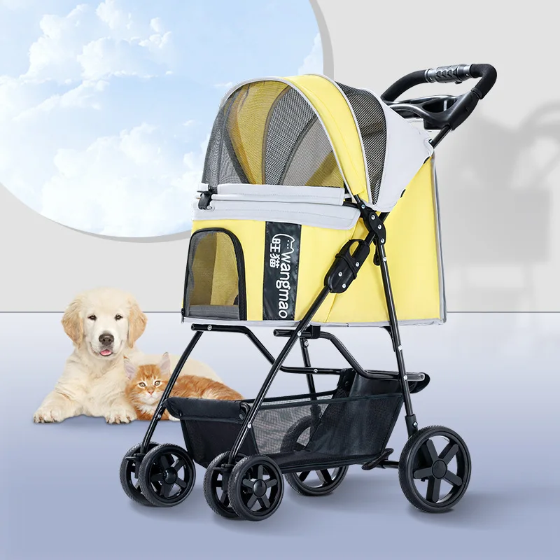 New Dog Stroller Pet Cat Cart Bag Trolley Carrier Detachable Transfer Animals Cage Wheels For Travel Trip Wheelbarrow Pets Buggy
New Dog Stroller Pet Cat Cart Bag Trolley Carrier Detachable Transfer Animals Cage Wheels For Travel Trip Wheelbarrow Pets Buggy