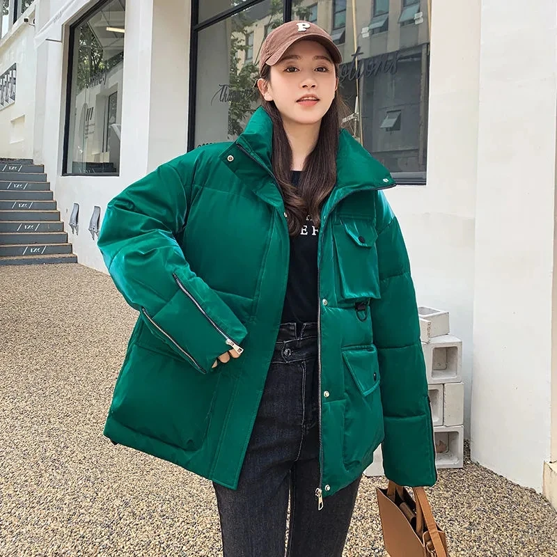 2023 New Women Winter Down Padded Jacket Women's Warm Thick Parkas Korean Loose Cotton Padded Jacket Winter Female Cotton Coat
2023 New Women Winter Down Padded Jacket Women's Warm Thick Parkas Korean Loose Cotton Padded Jacket Winter Female Cotton Coat