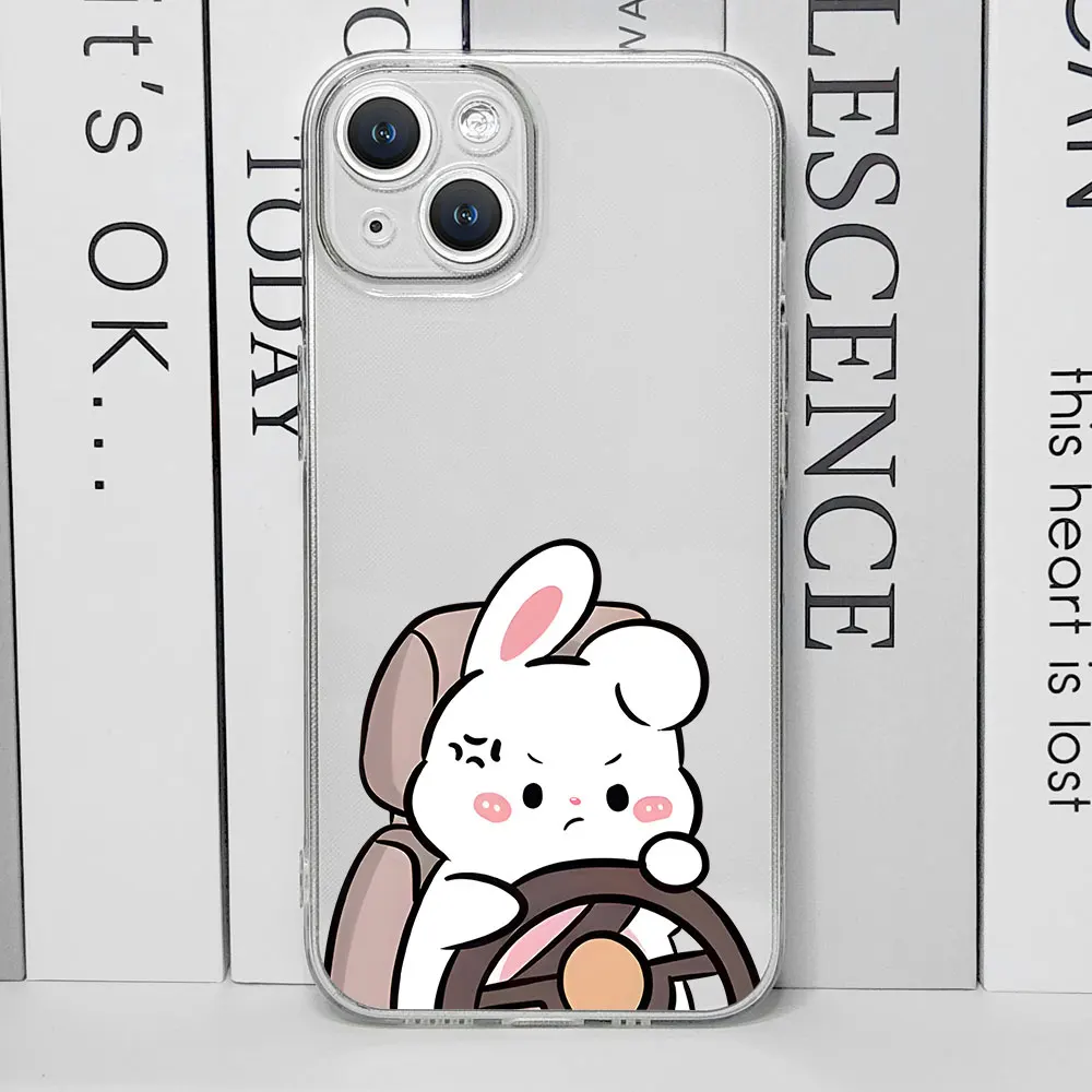 Funny Bunny Bear Lovers Couple Phone Case for IPhone 16 15 14 13 12 11 Pro Mini X XS MAX 7 8Plus Soft Paired Cover for IPhone 11 Funny Bunny Bear Lovers Couple Phone Case for IPhone 16 15 14 13 12 11 Pro Mini X XS MAX 7 8Plus Soft Paired Cover for IPhone 11