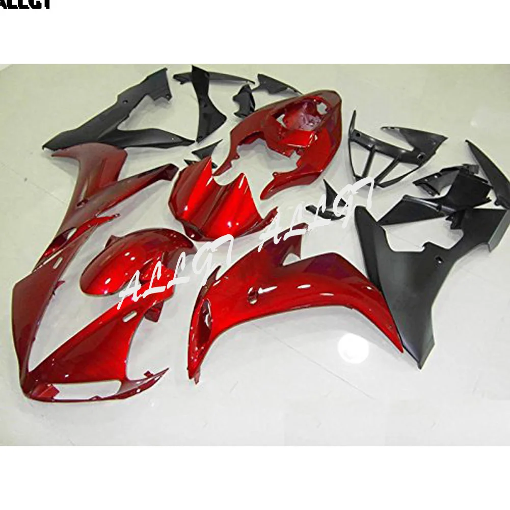 

Red Black Plastic ABS Injection Mold Fairings Bodywork Frame + Full Tank Cover For 04 05 06 Yamaha YZF-R1 2004 2005 2006