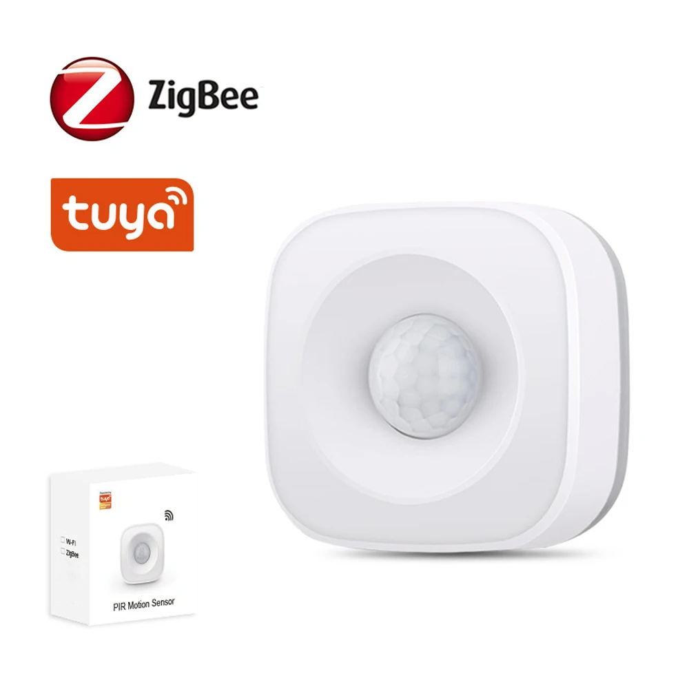 Tuya Zigbee PIR Motion Sensor Wireless Human Body Movement Detector Infrared Detector Home Security Alarm Smart Life Application
Tuya Zigbee PIR Motion Sensor Wireless Human Body Movement Detector Infrared Detector Home Security Alarm Smart Life Application