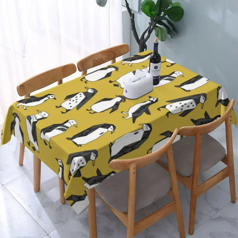 Animal Penguins Tablecloth Rectangular Elastic Fitted Waterproof Table Cover Cloth for Kitchen
Animal Penguins Tablecloth Rectangular Elastic Fitted Waterproof Table Cover Cloth for Kitchen