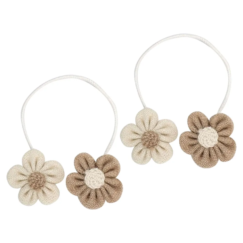 Stylish Curtain Tiebacks for Bedroom Living Room Home Decoration 2pcs Flower Curtain Ties Suitable for Mosquito Nets
Stylish Curtain Tiebacks for Bedroom Living Room Home Decoration 2pcs Flower Curtain Ties Suitable for Mosquito Nets
