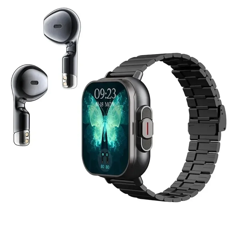 

2024 TWS Earphone Sports Watch Wireless Bluetooth Headset Calling Smartwatch Men Health Monitoring Women Wristwatch with Earbud