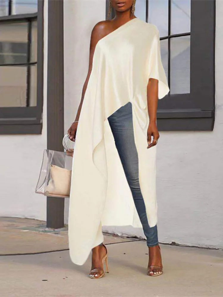 VONDA Women Off Shoulder Party Shirt 2023 Long Blouse Asymmetrical Long Tops Holiday Tunic Top Blusas Femininas Oversized
VONDA Women Off Shoulder Party Shirt 2023 Long Blouse Asymmetrical Long Tops Holiday Tunic Top Blusas Femininas Oversized
