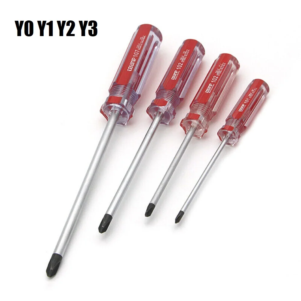 1pc Y-shaped Screwdriver Set Nonslip Magnetic Tri-wing Screwdriver Y0 Y1 Y2 Y3 Nutdrivers Workshop Equipment Hand Tools
1pc Y-shaped Screwdriver Set Nonslip Magnetic Tri-wing Screwdriver Y0 Y1 Y2 Y3 Nutdrivers Workshop Equipment Hand Tools