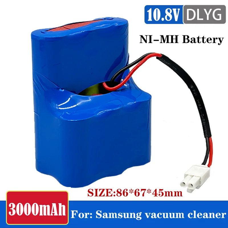 10.8V SC NI-MH Vacuum Cleaner Rechargeable Battery Pack 3000mah Sweeping Robot
10.8V SC NI-MH Vacuum Cleaner Rechargeable Battery Pack 3000mah Sweeping Robot