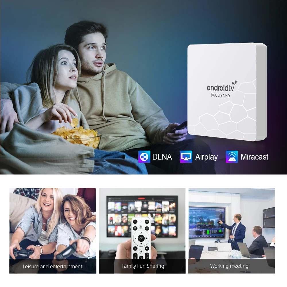 S04194050ebdd455da1baca9a98ffcdeb4 Q96 OHP 8K Hisilicon Hi3798M Smart TV Box Android 13 Quad Core 8GB 128GB Support 8K 4K HD IPTV 4G 5G Dual Wifi6 OTA Set Top Box